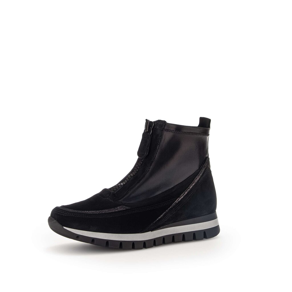Gabor comfort Sportliche Stiefelette schwarz