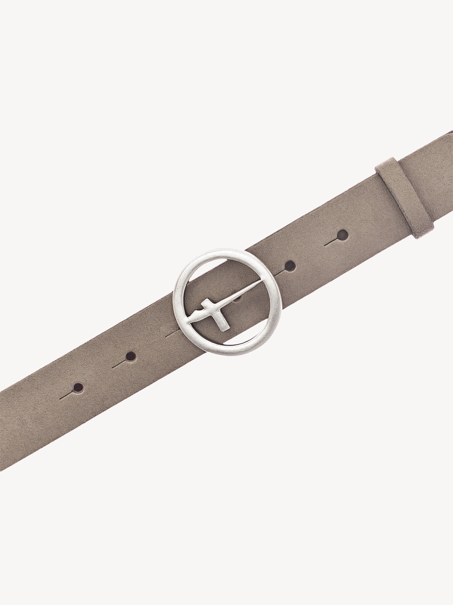 Ceinture en cuir - beige