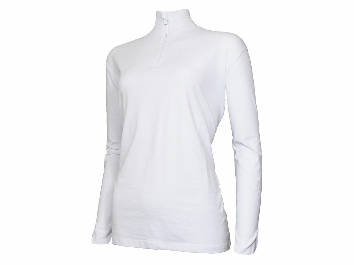 Campri 1/4 Reißverschluss Damen Skipulli