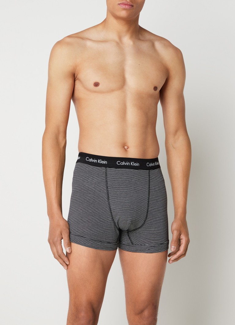 Calvin Klein Boxer Shorts with logo waistband in a 3-pack