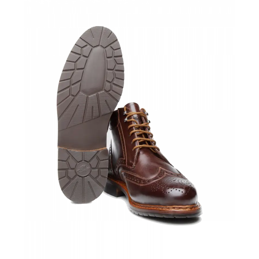 Heinrich Dinkelacker - Stiefeletten BUDA FULL-BROGUE H gefüttert - braun