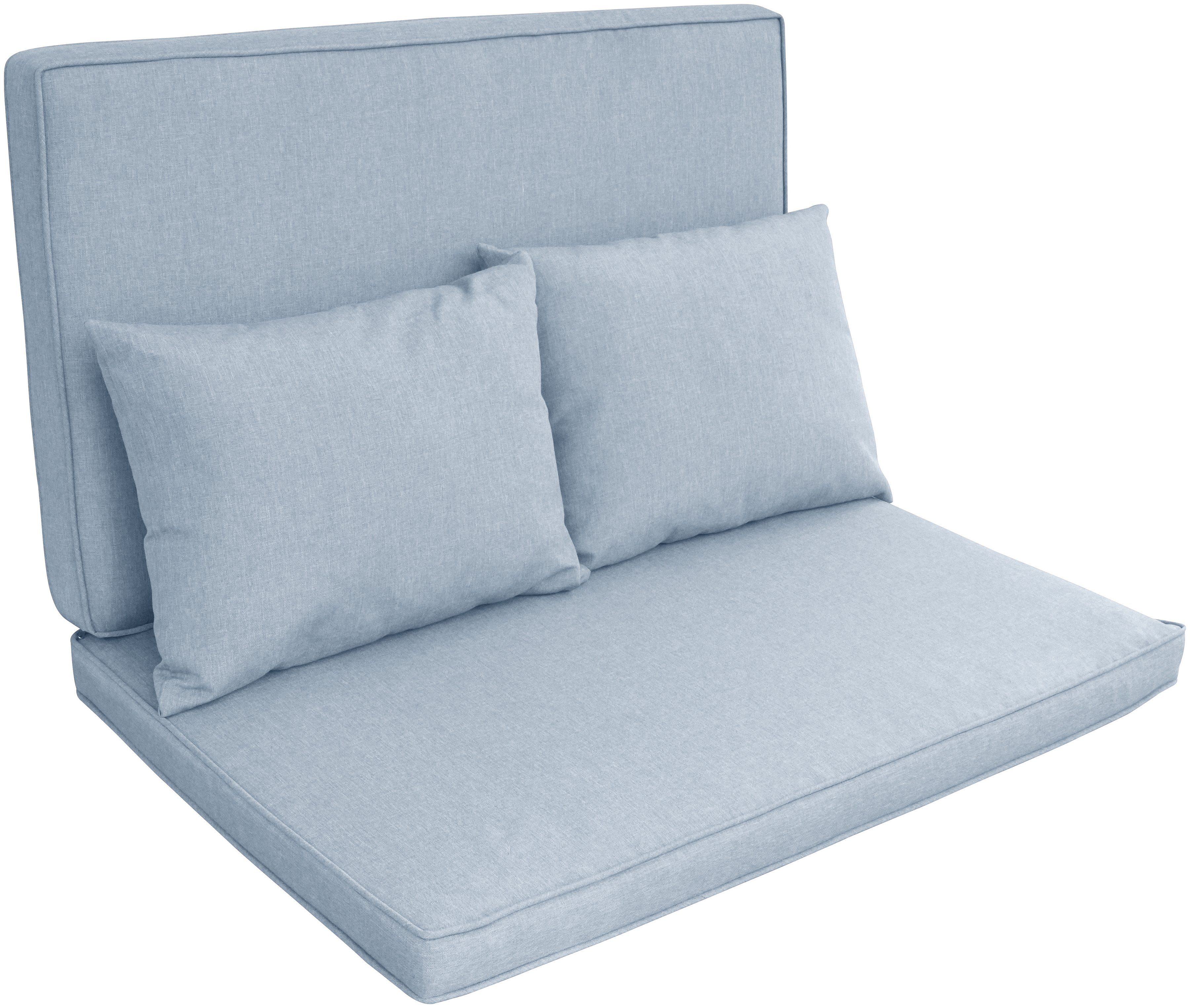 KONIFERA Gartenlounge-Set Cremona, (Set, 8-tlg), höhenverstellbarer Tisch
