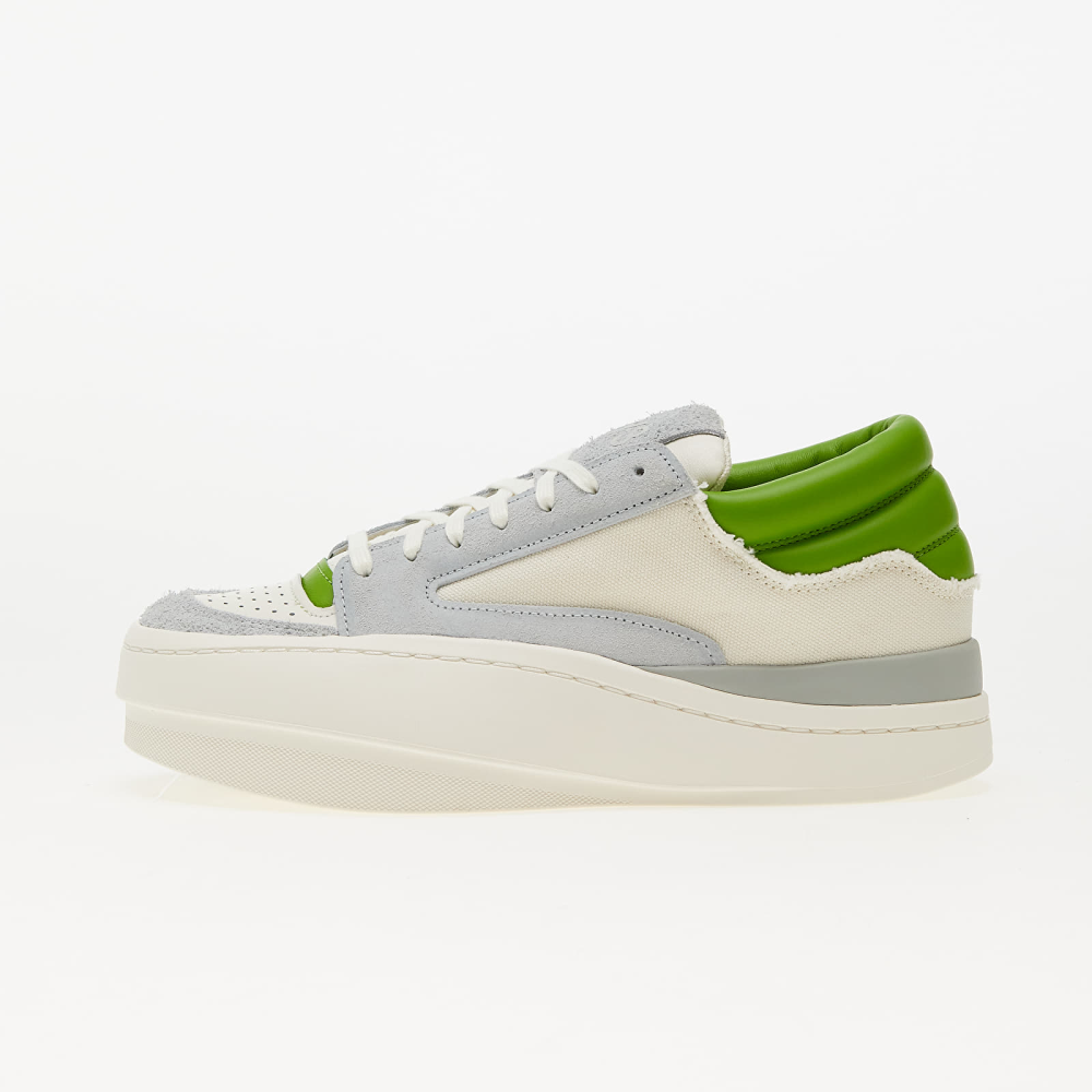 Y-3 Centennial Lo Off Wonder Silver Team Rave Green IG0797 / weiss