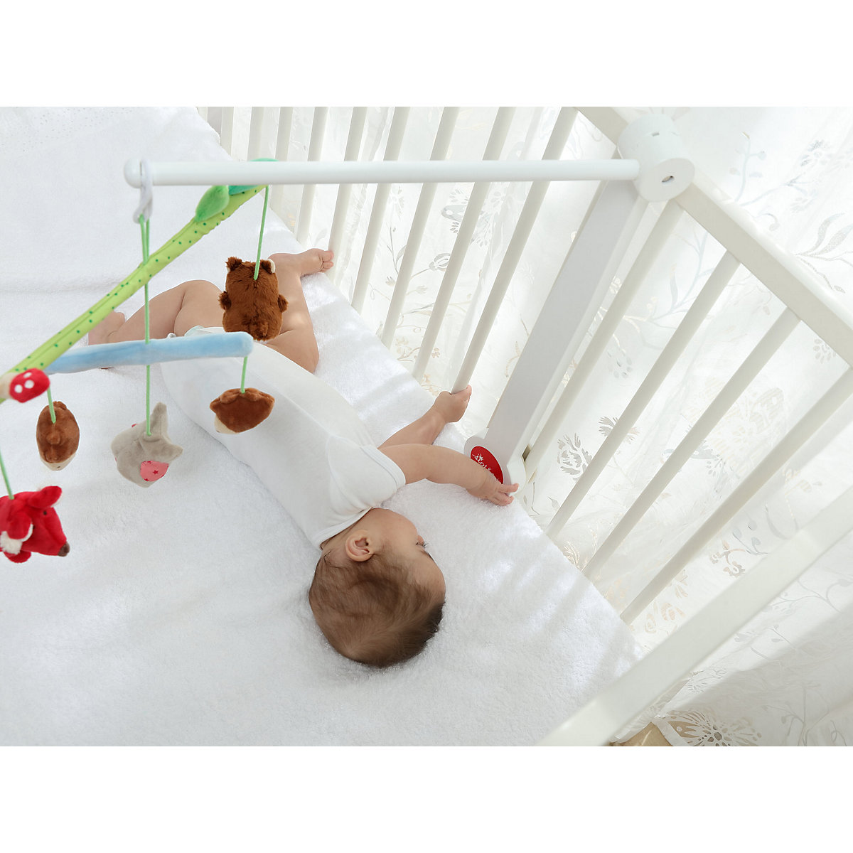 Holzrack für Mobile, weiß (75090)