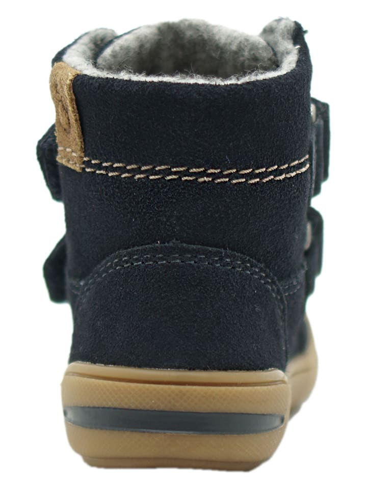 lamino Leder-Boots in Dunkelblau günstig kaufen