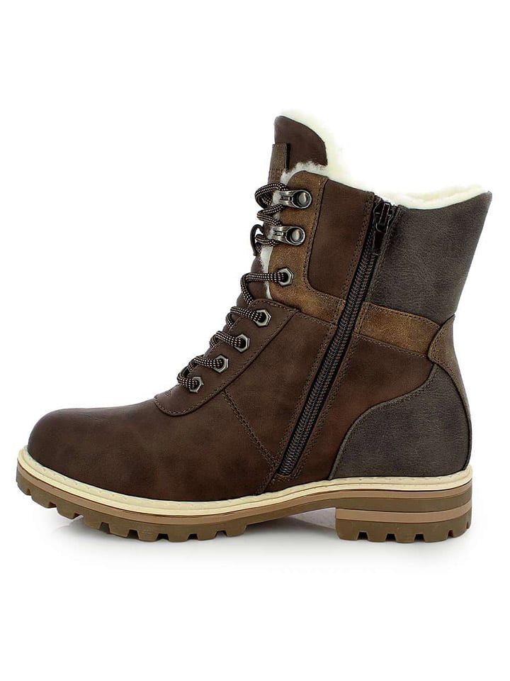 Kimberfeel Winterboots in Braun günstig kaufen