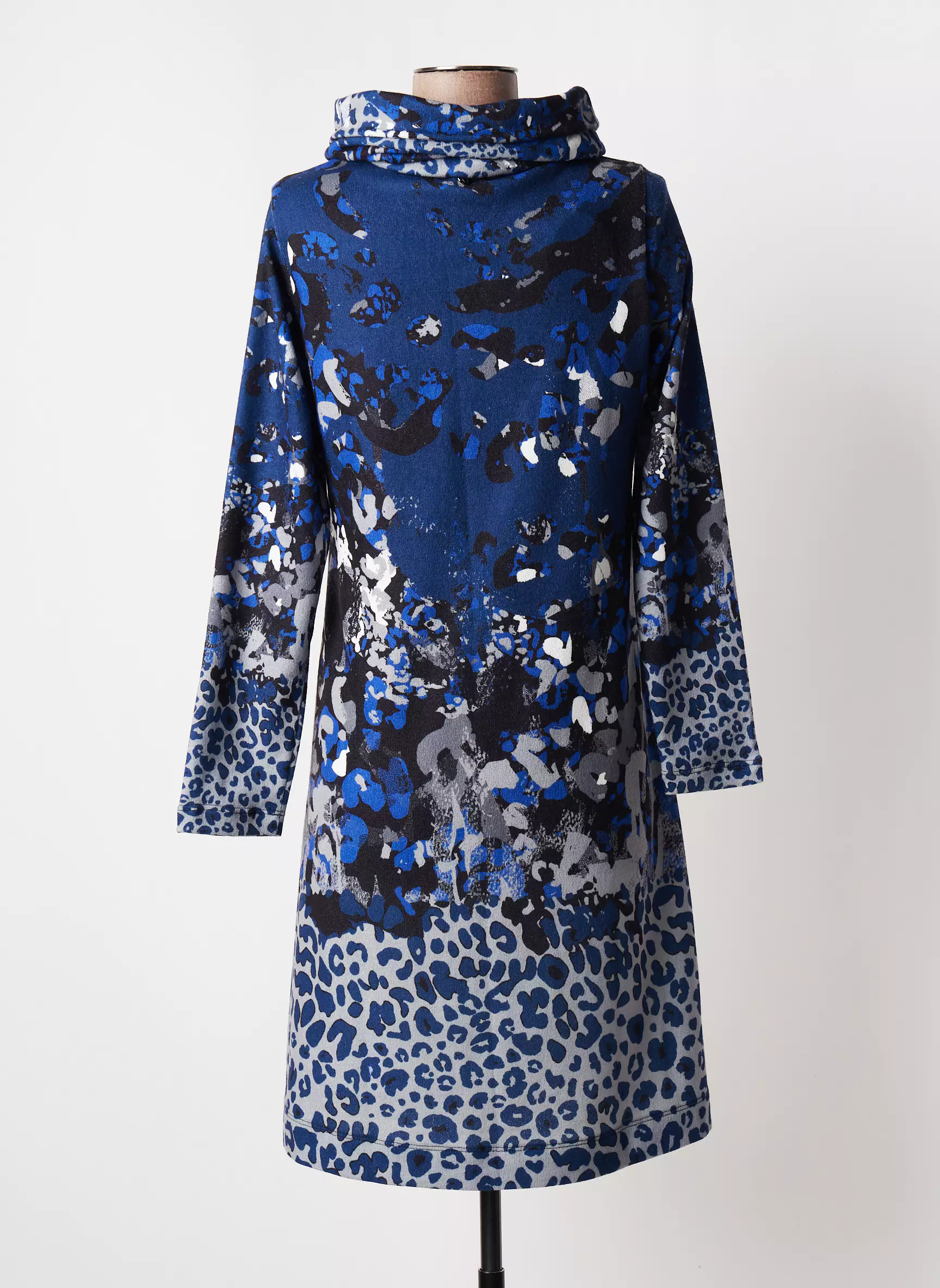 Maloka Robes Pulls Femme couleur bleu