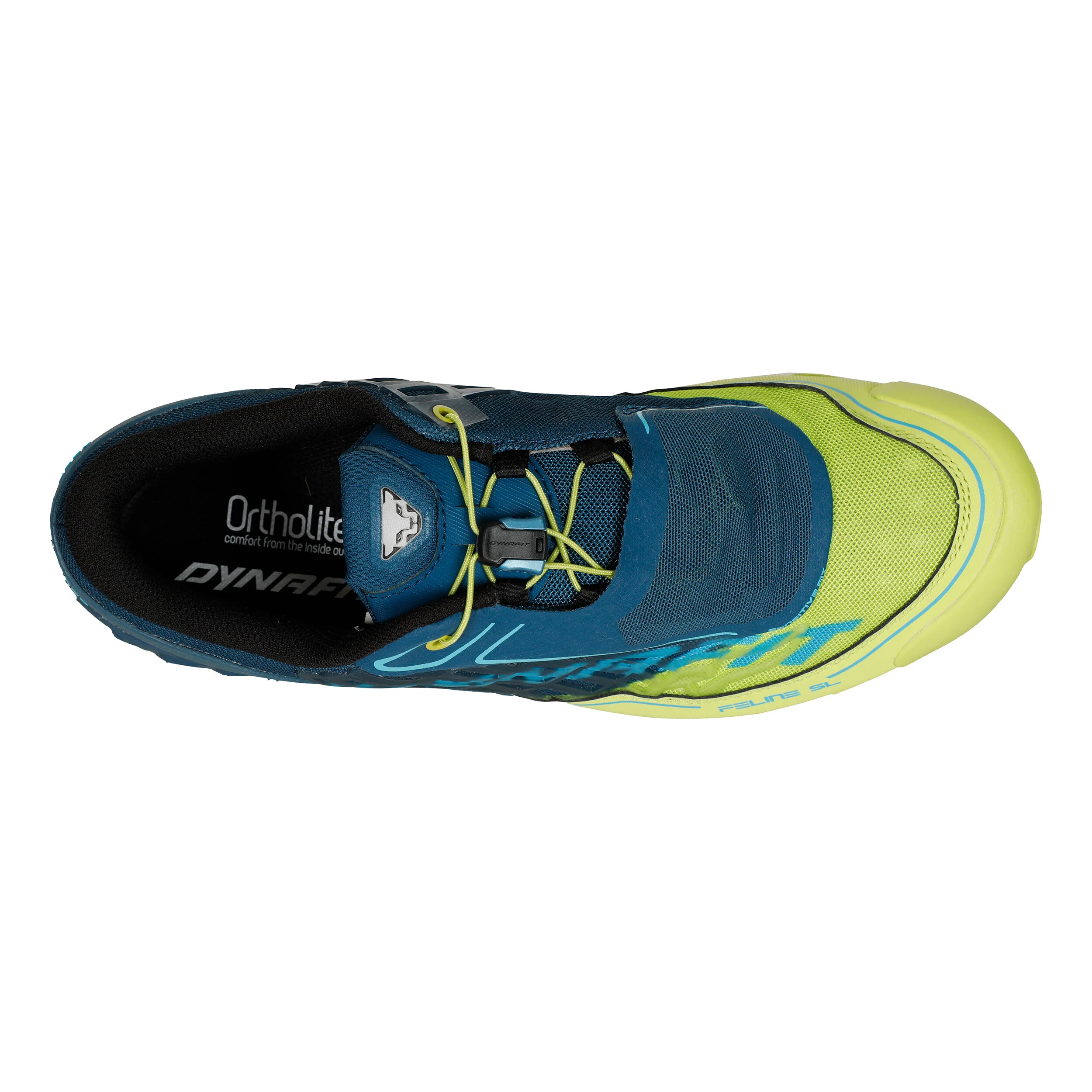 Feline SL Trailschuh Herren - Dunkelblau, Neongrün