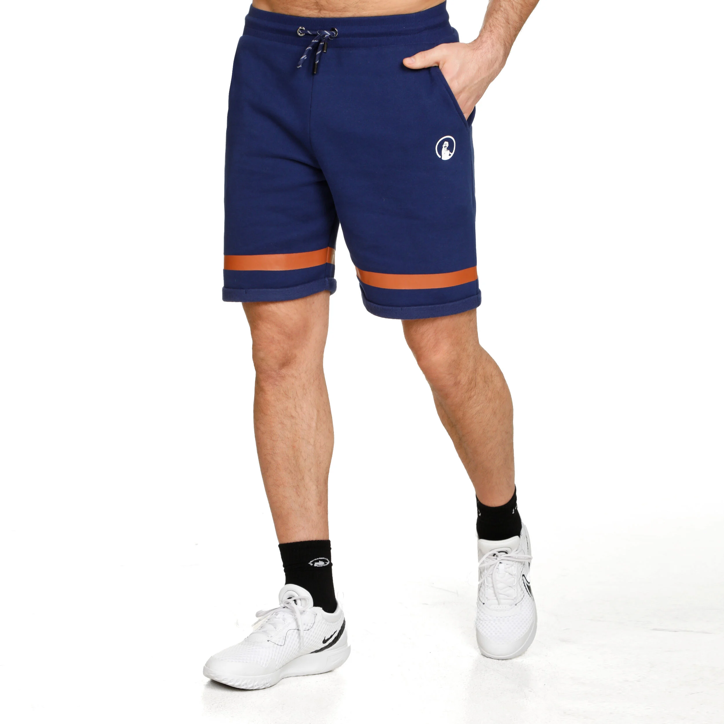 Retro Lifestyle Shorts Herren - Dunkelblau