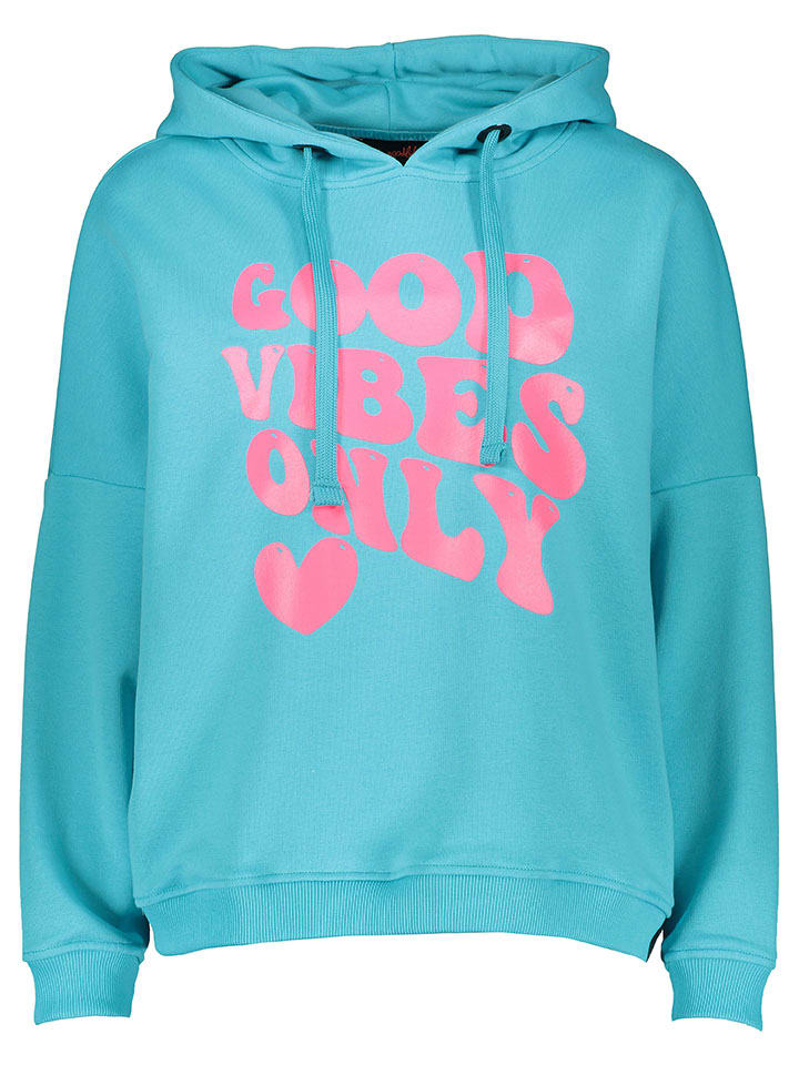miss goodlife Hoodie in Hellblau günstig kaufen