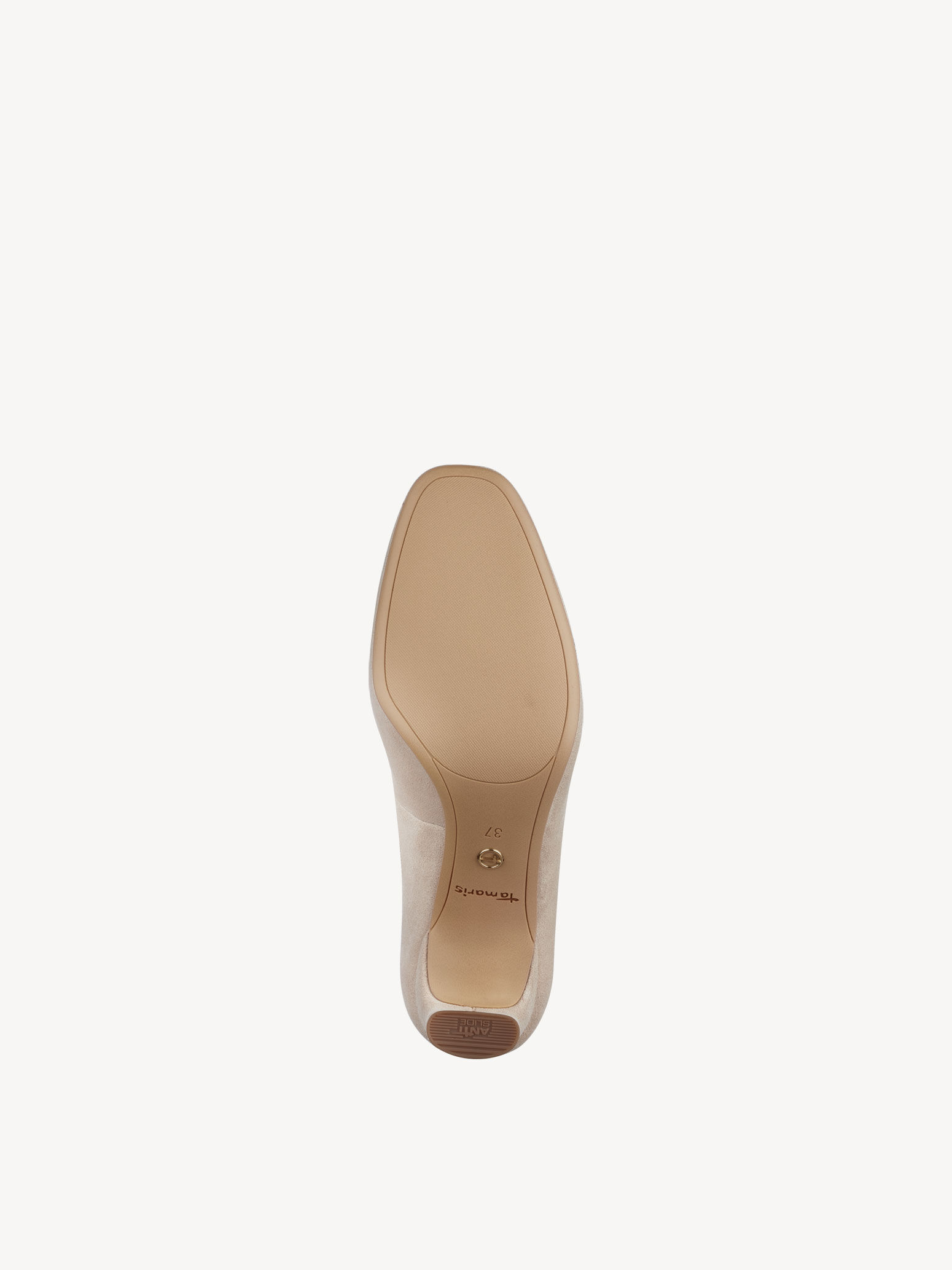 Escarpin en cuir - beige