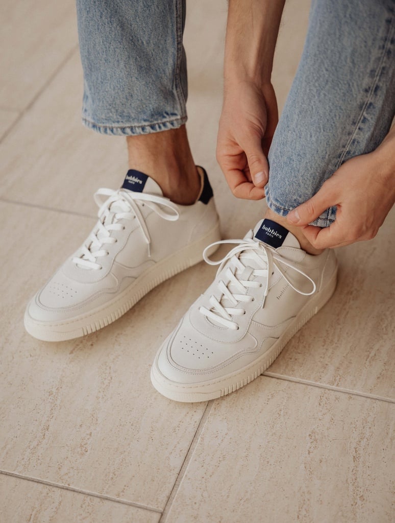 Travis - Blanc Cassé & Bleu Marine