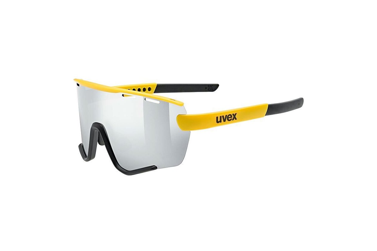 Uvex Sportstyle 236 Set Sunbee Black Matt / Mirror Silver