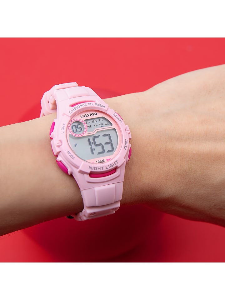 Calypso Digital-Armbanduhr Calypso Junior rosa günstig kaufen onesize