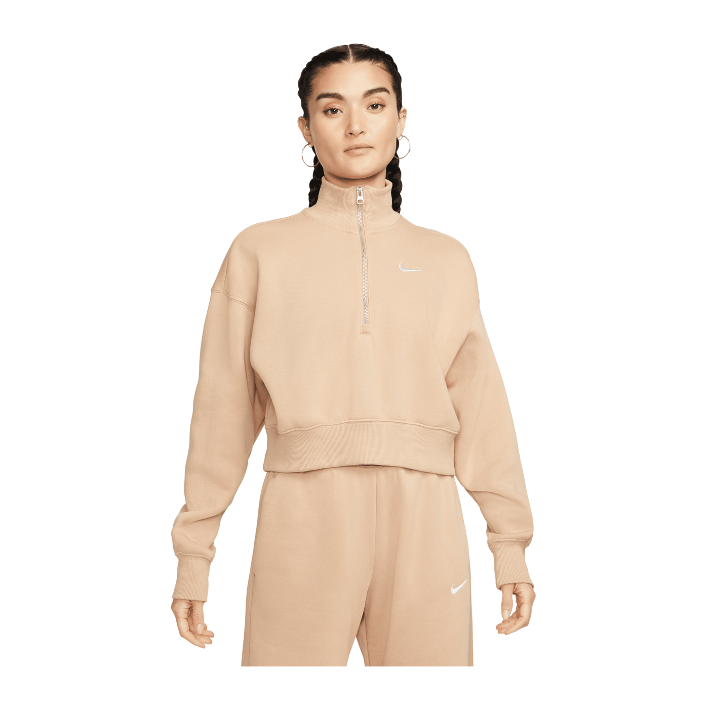 Nike Phoenix Fleece HalfZip Sweatshirt Damen F200