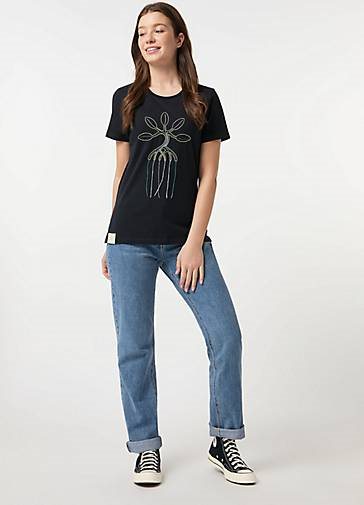 SOMWR T-Shirt T-Shirt With Multicolot Mangrove Embroidery