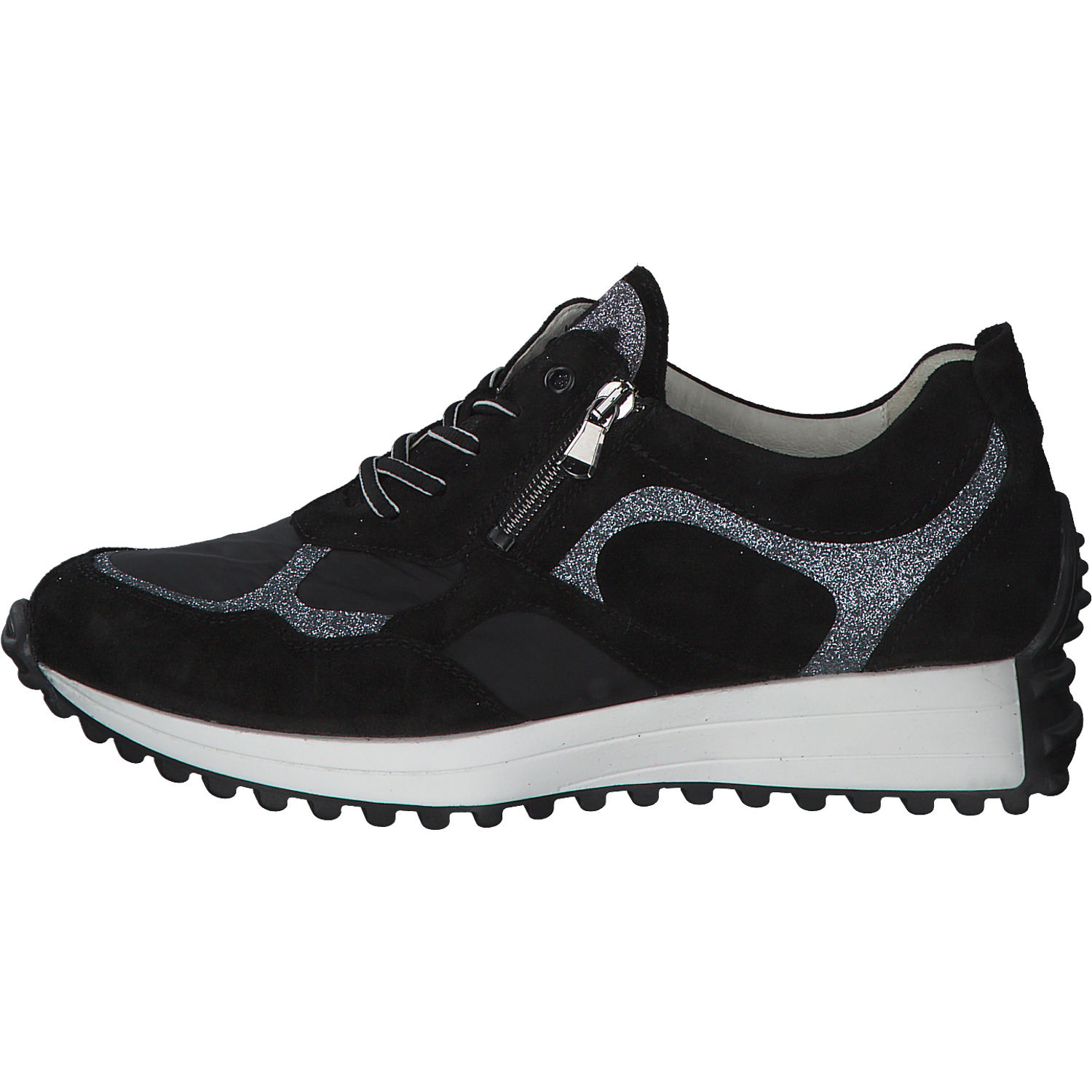 Waldläufer Pinky 797002, Sneakers Low, Damen, Schwarz