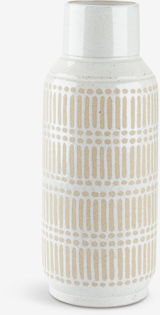 GUSTAF GUSTAF vase Ø18xH47cm hvit