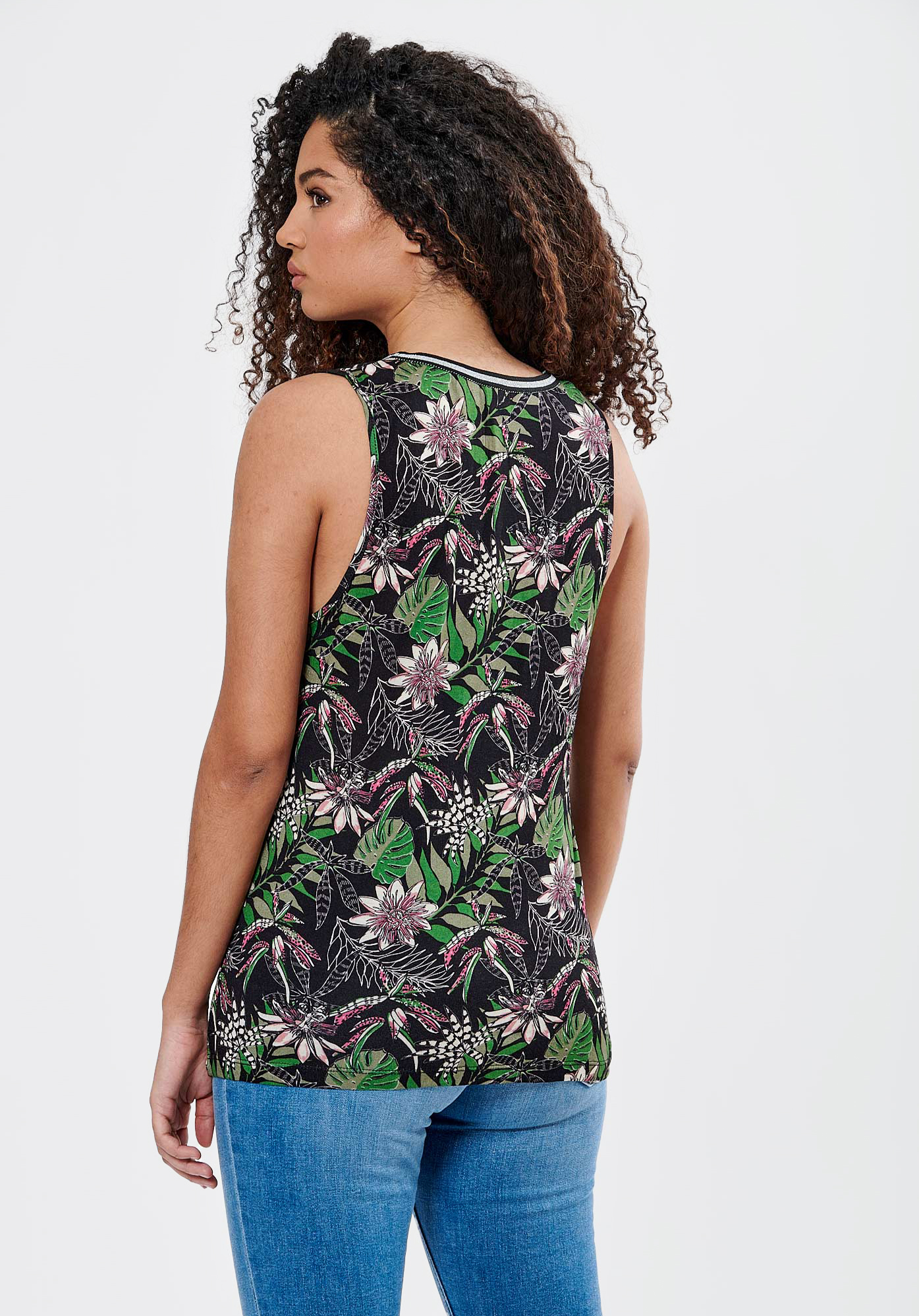 JOM    Débardeur fleuri Femme