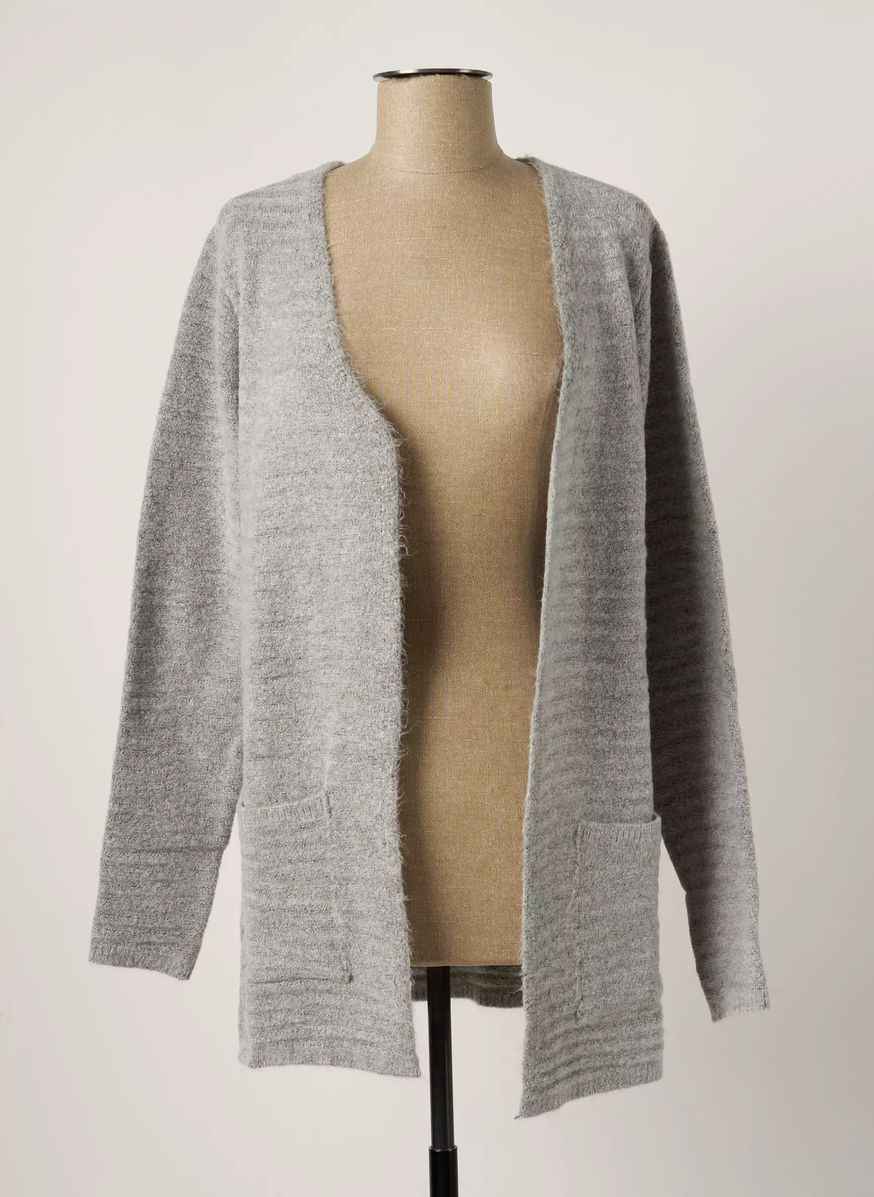 Griffon Cardigans Femme couleur gris