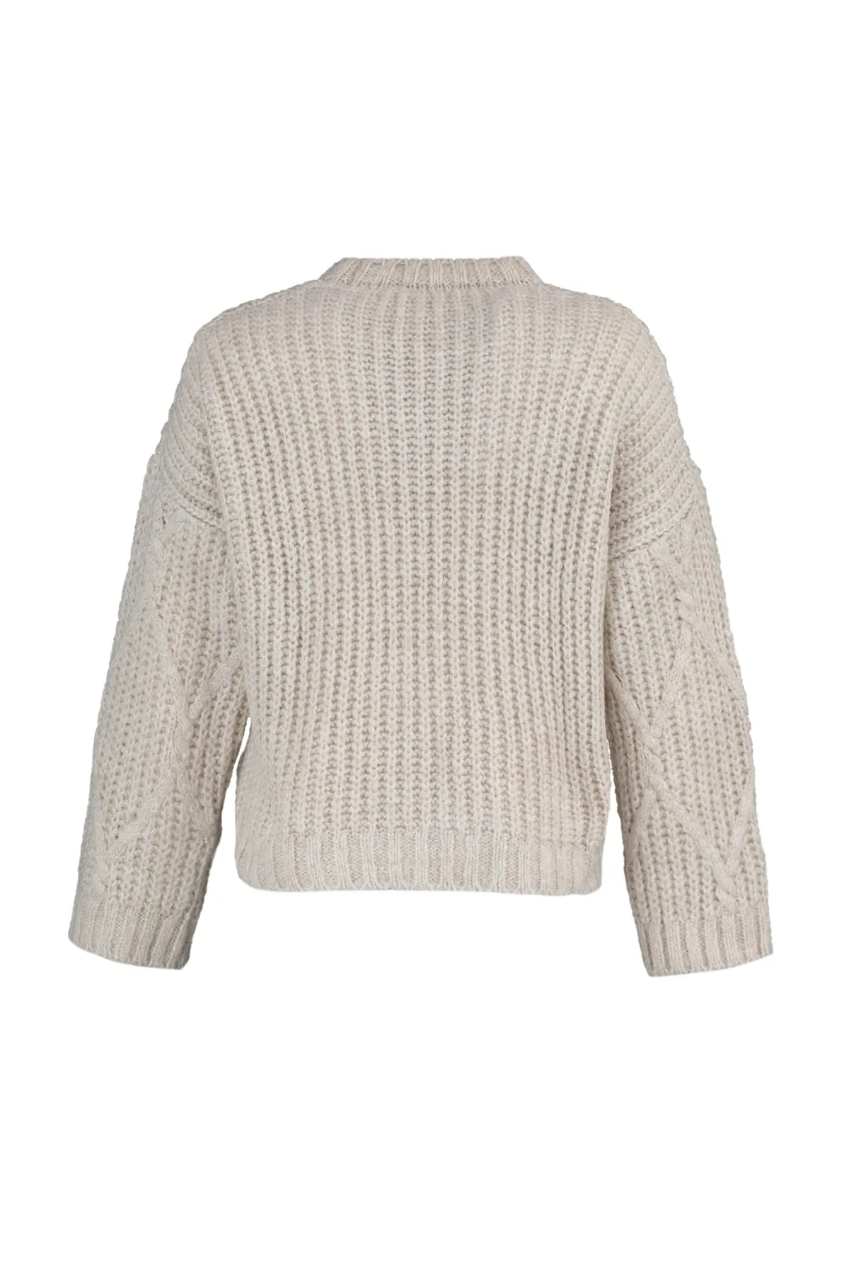 Trendyol Collection  Steiniger, weicher, strukturierter Strickpullover mit weiter Passform TWOAW23KZ01373