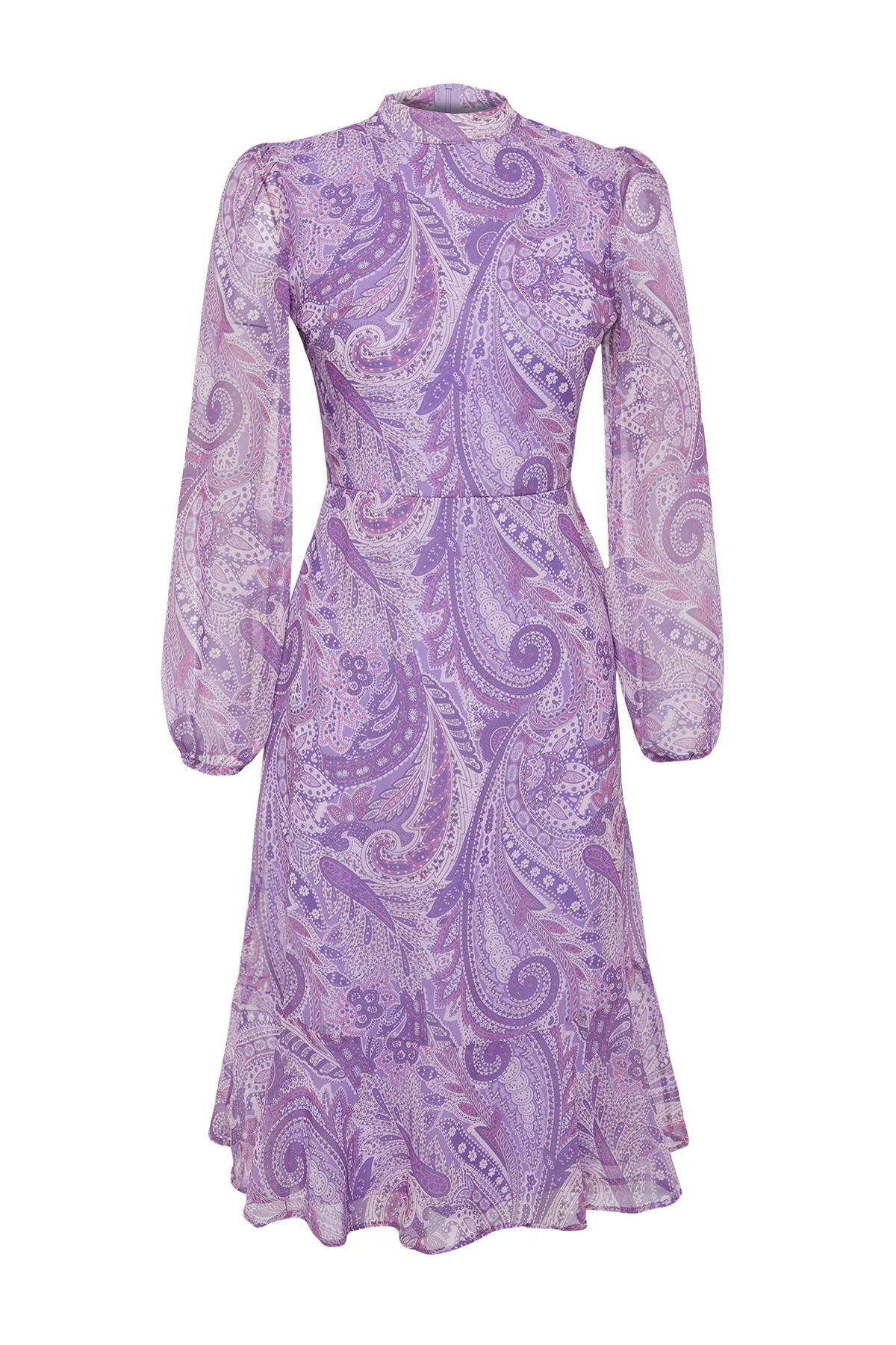 Trendyol Collection  Lila Schalmuster TWOAW23EL01436