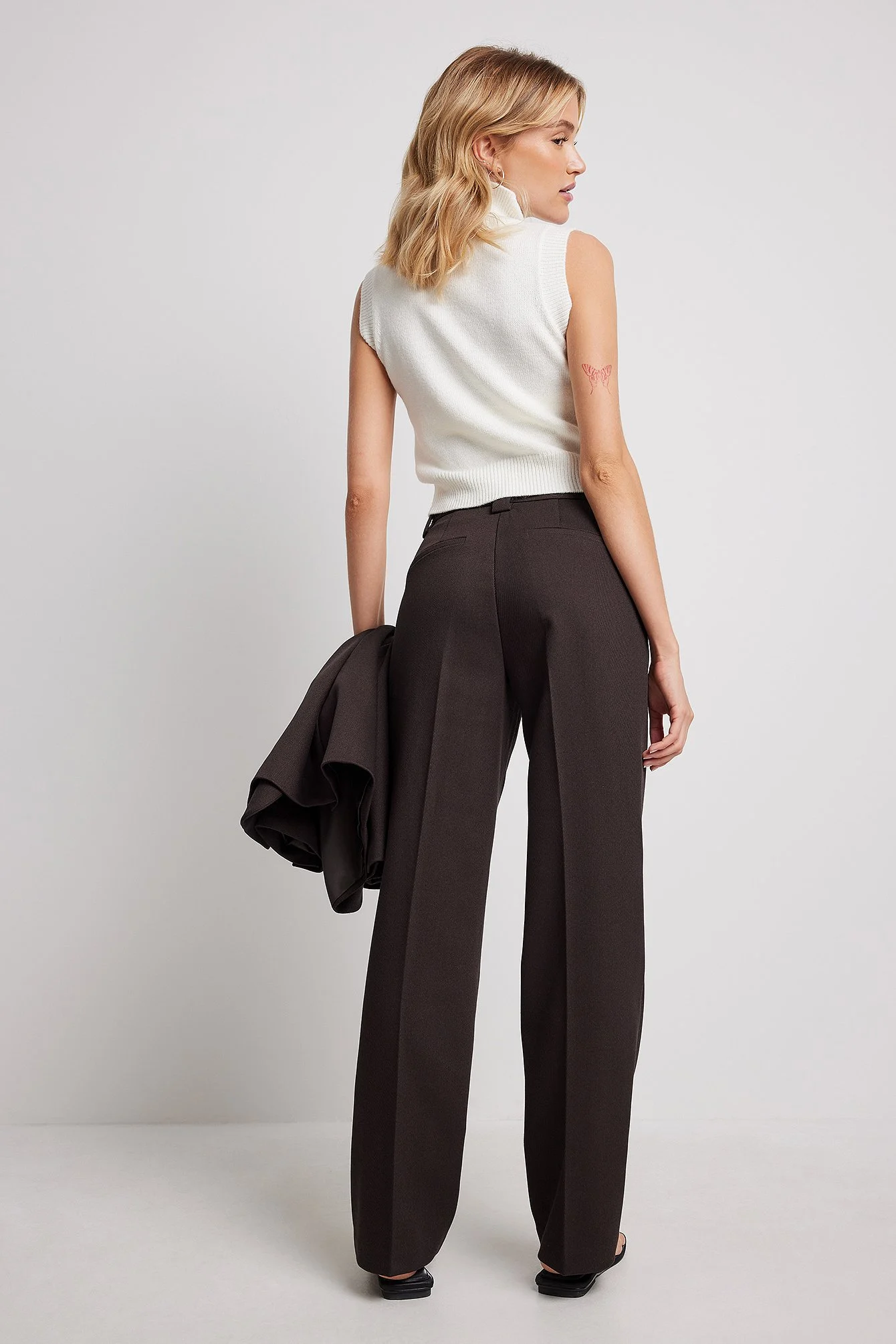 Anzughose aus Twill