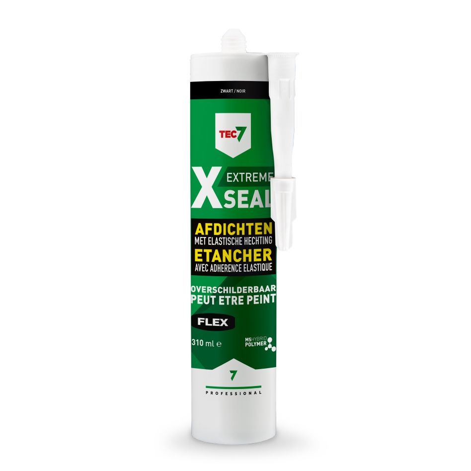 TEC7 528013000 X-Seal musta tiivistepatruuna 310 ml