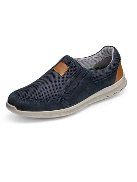 Slipper mit beidseitigen Elastikeinsätzen
