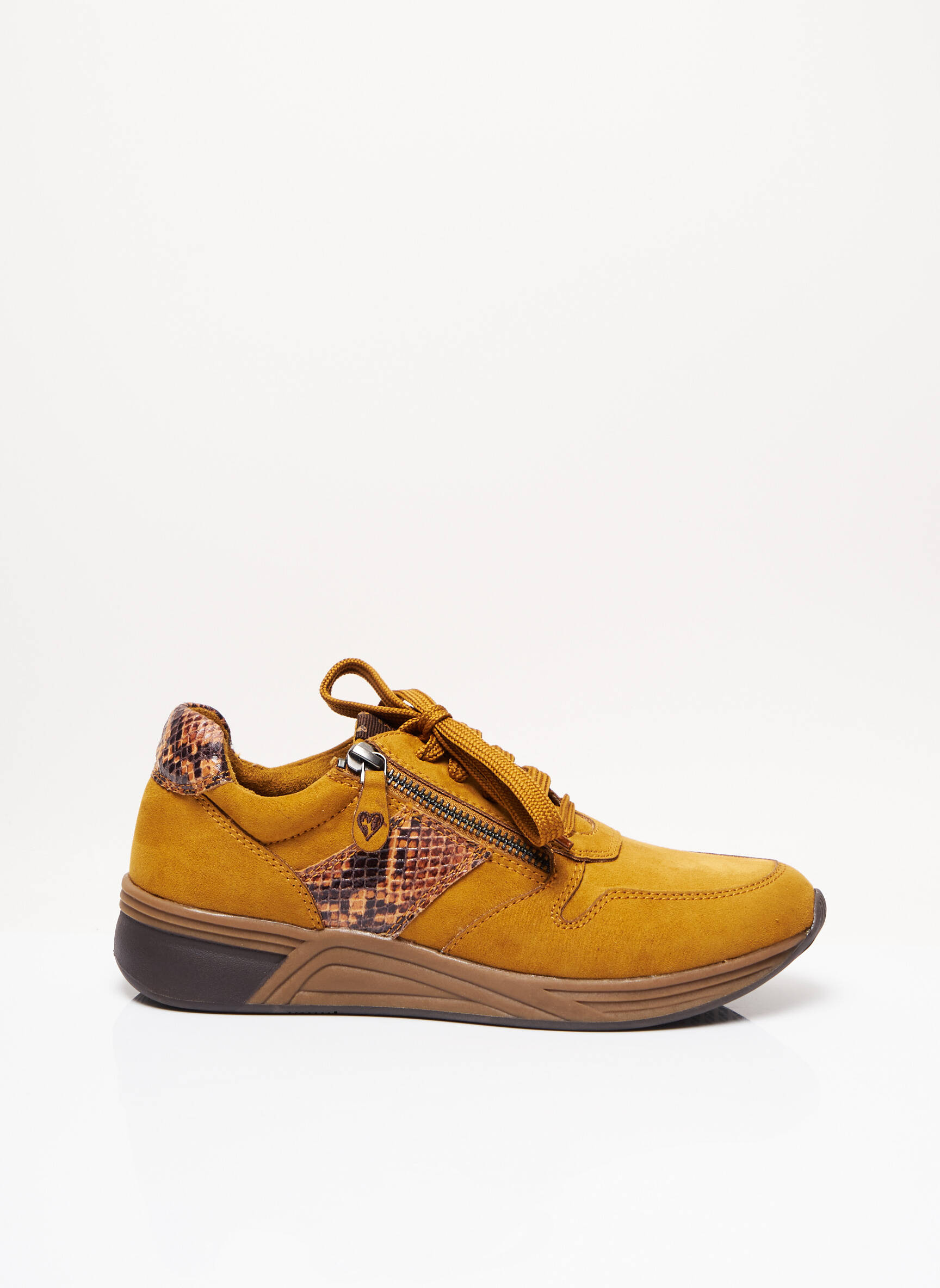 Marco Tozzi Baskets Femme couleur jaune
