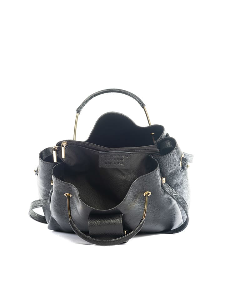 Lucca Baldi Leder-Henkeltasche 