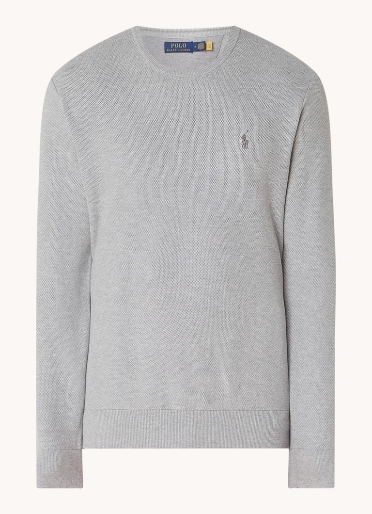 Ralph Lauren Fine-knit pullover with logo