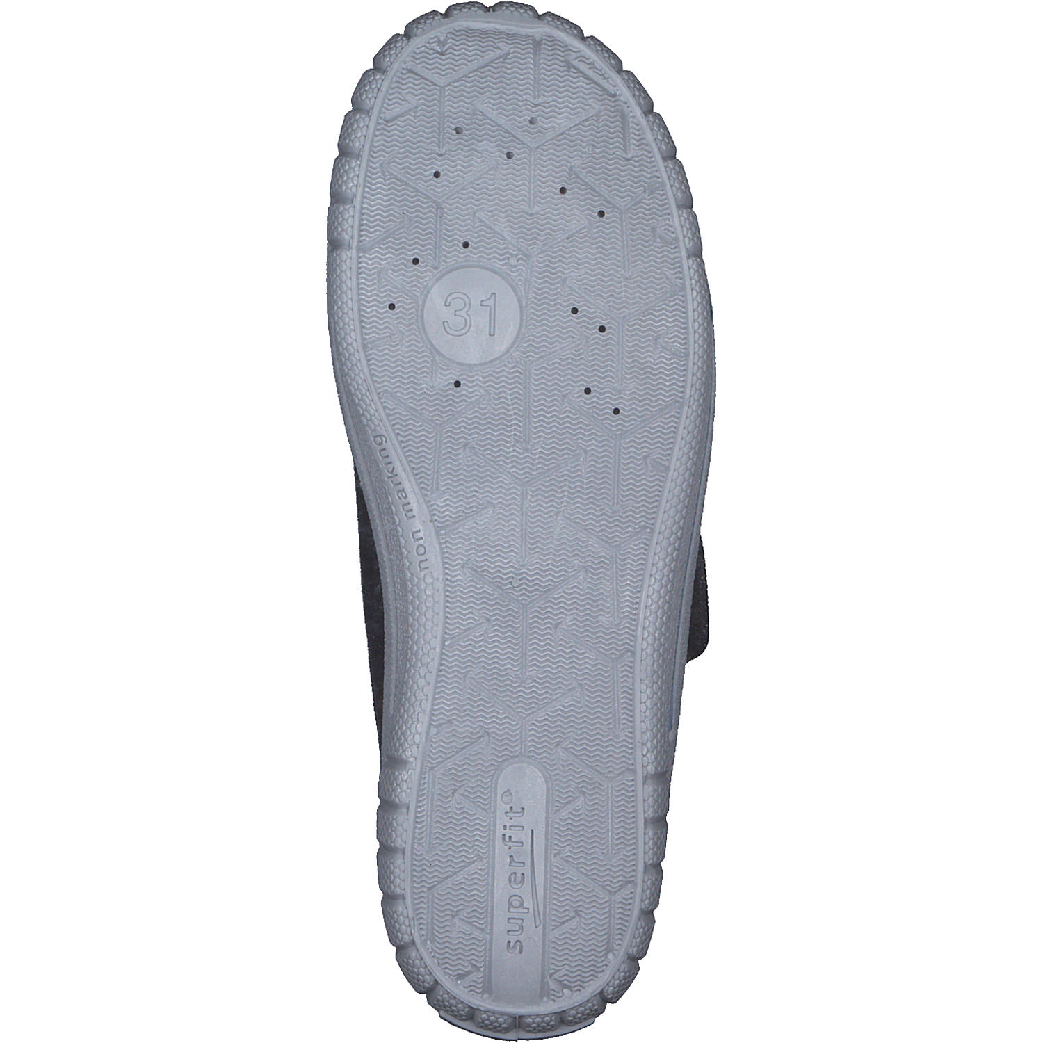 Superfit BILL 00271, Hausschuhe, Kinder, Blau (Spinne)