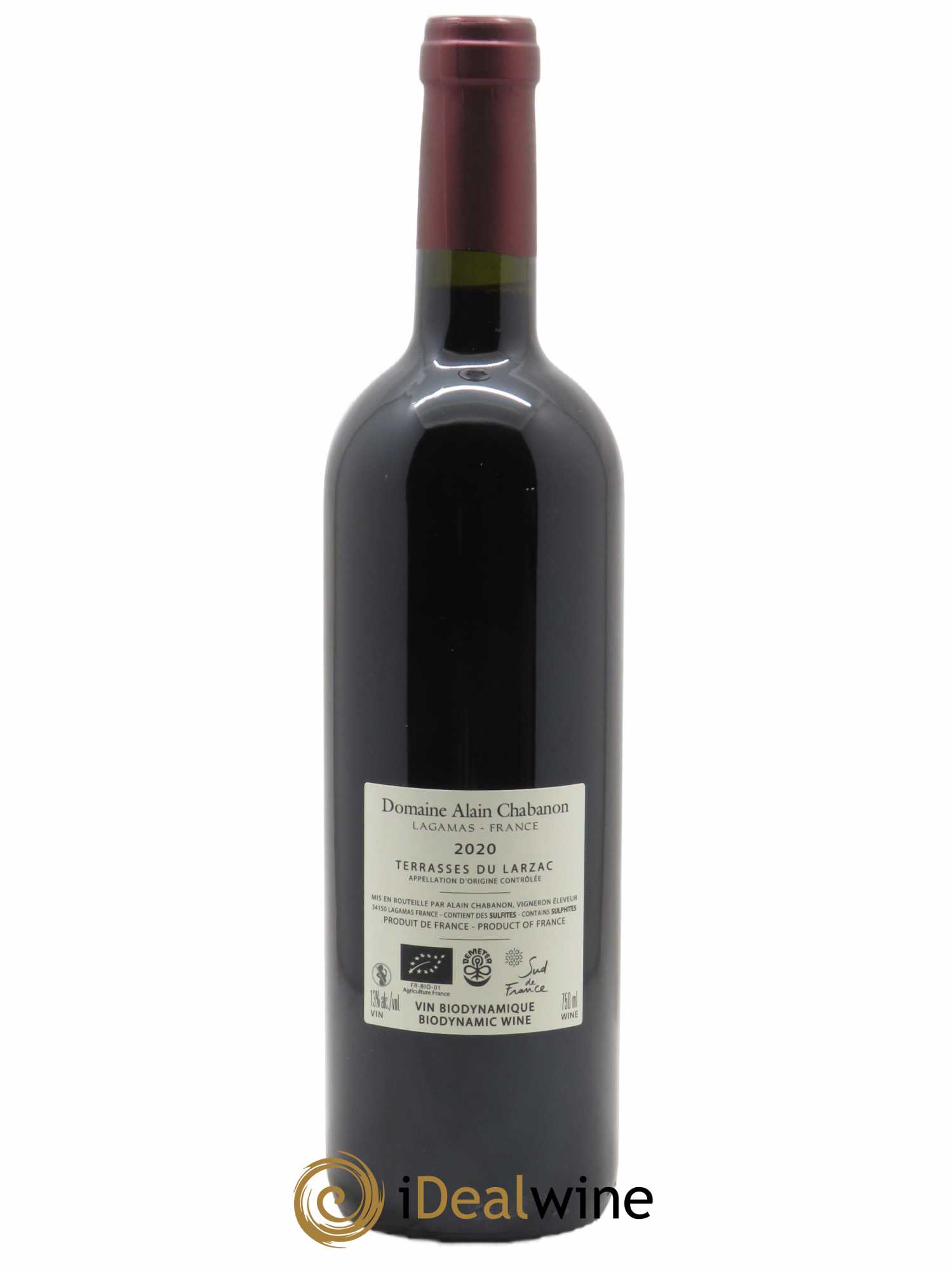 Terrasse du Larzac (anciennement Coteaux du Languedoc) Campredon Alain Chabanon (Domaine)  2020 - Lot de 1 Bouteille