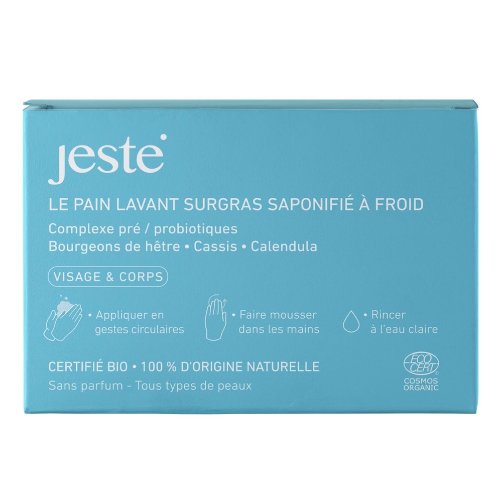 jeste Le Pain Lavant Surgras S.A.F. Savon Saponifié à Froid corps et visage