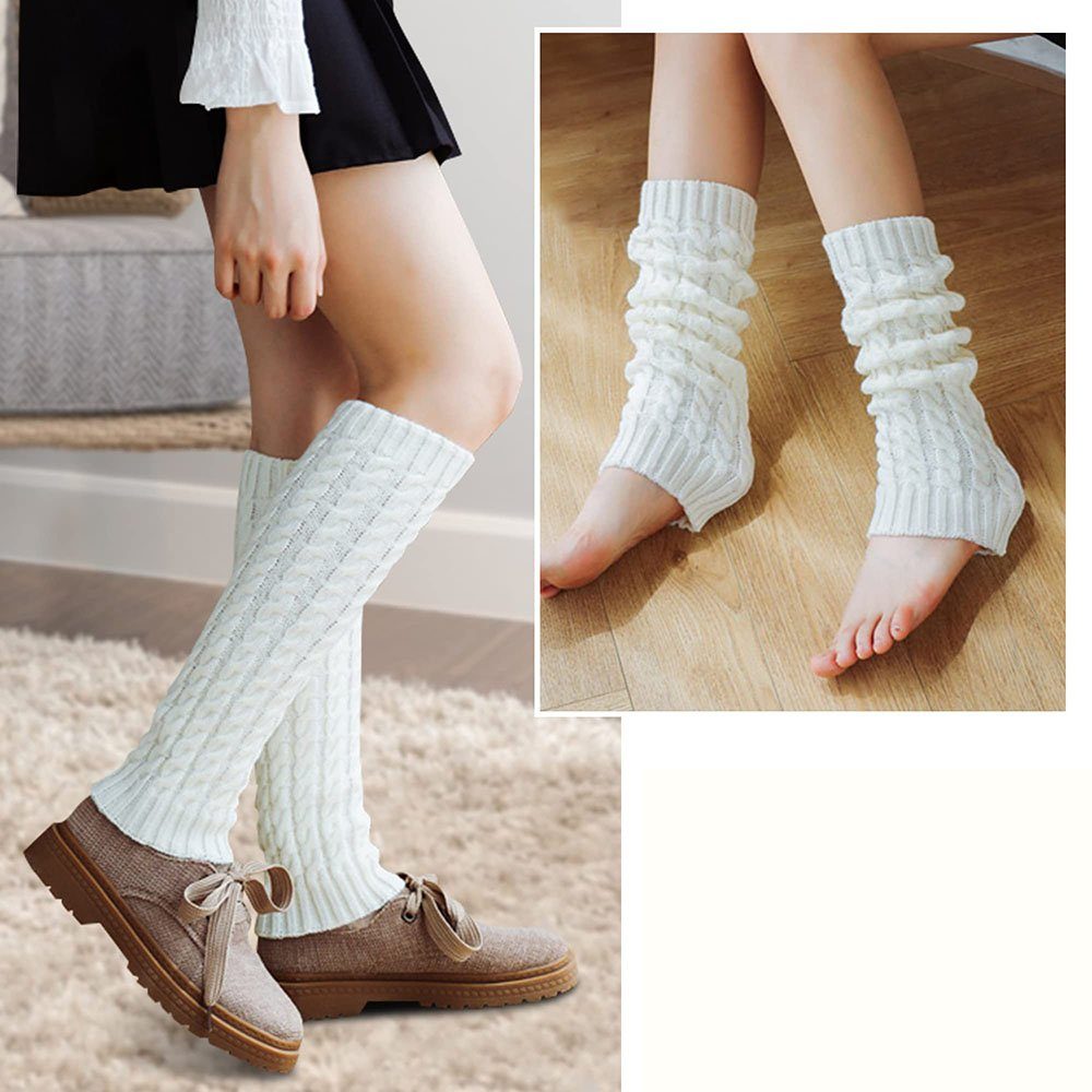 Sarfly Beinstulpen 3 Paar Stulpen Damen Leg Warmers Beinwärmer (3-St)
