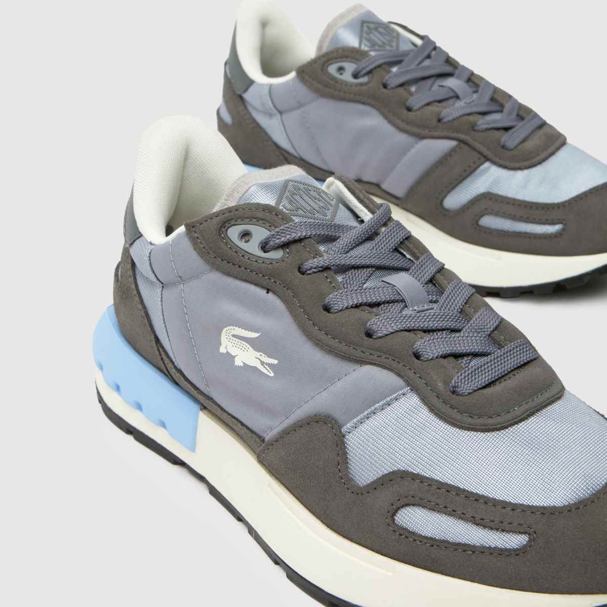 Lacoste – Partner – Grå sneakers från 70-talet