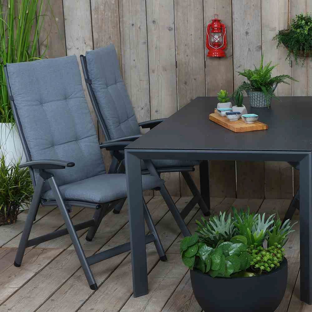 Siena Garden Gartenmöbel-Schutzhülle Siena Garden Mirach Sesselauflage Baumwolle 120x48 cm (1)