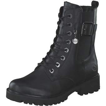Remonte Schnürstiefelette in schwarz