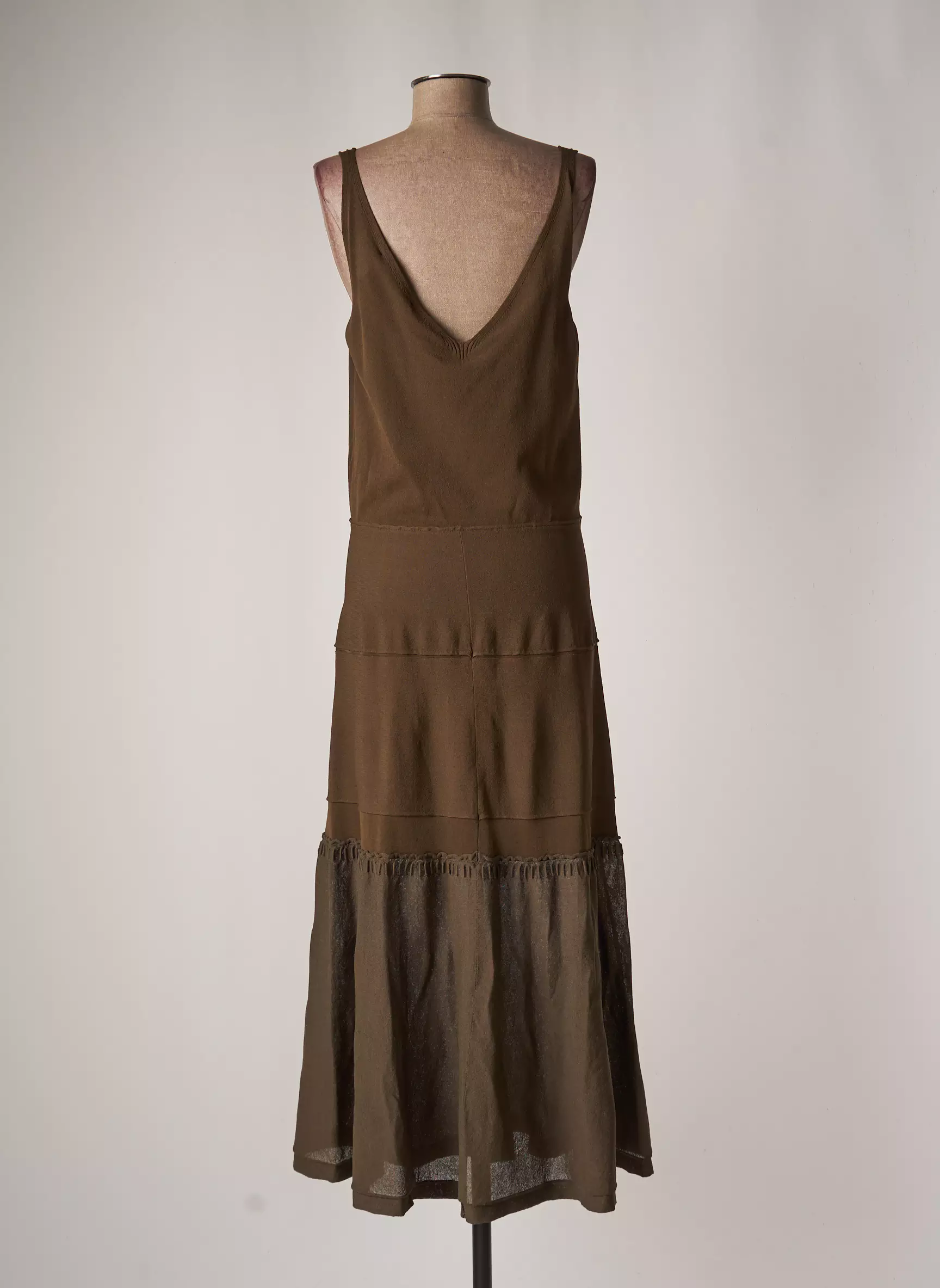 D Exterior Robes Longues Femme couleur marron