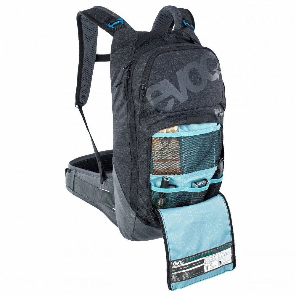 EVOC Fahrradrucksack Fr Trail Pro 10 Protektorenrucksack Trinkrucksack