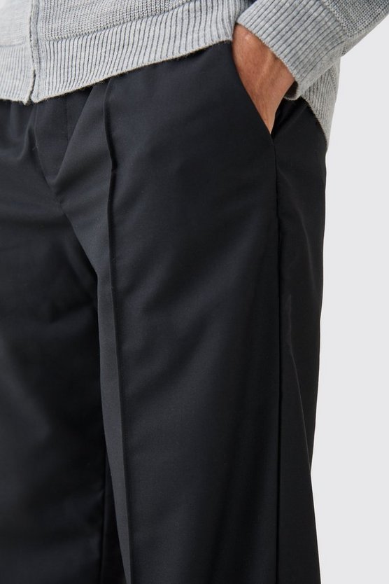 Jogginghose mit weitem Bein