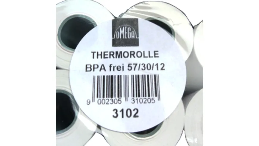 OMEGA Thermorolle 57/30/12mm 9m 10 Rollen