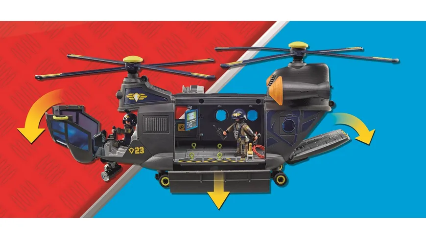 PLAYMOBIL 71149 - City Action - SWAT-Rettungsflugzeug
