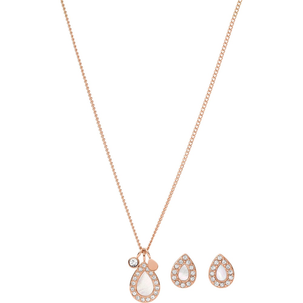 Fossil Set de bijoux Acier inoxydable Bijoux