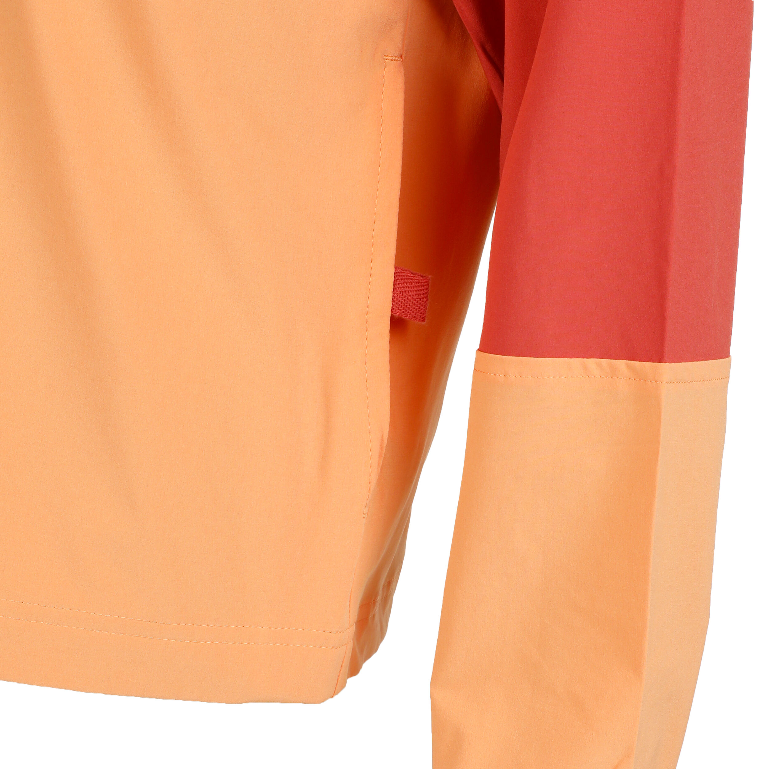 First Mile Woven Laufjacke Damen - Rot, Gelb