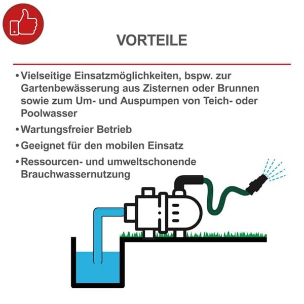 Scheppach Scheppach Hauswasserautomat mit Display GP1100JET LCD
