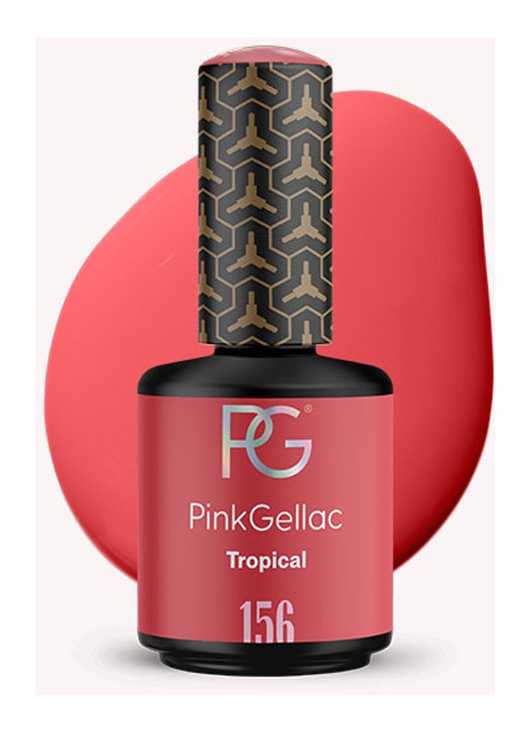 Pink Gellac 156 Tropical - gel nail polish