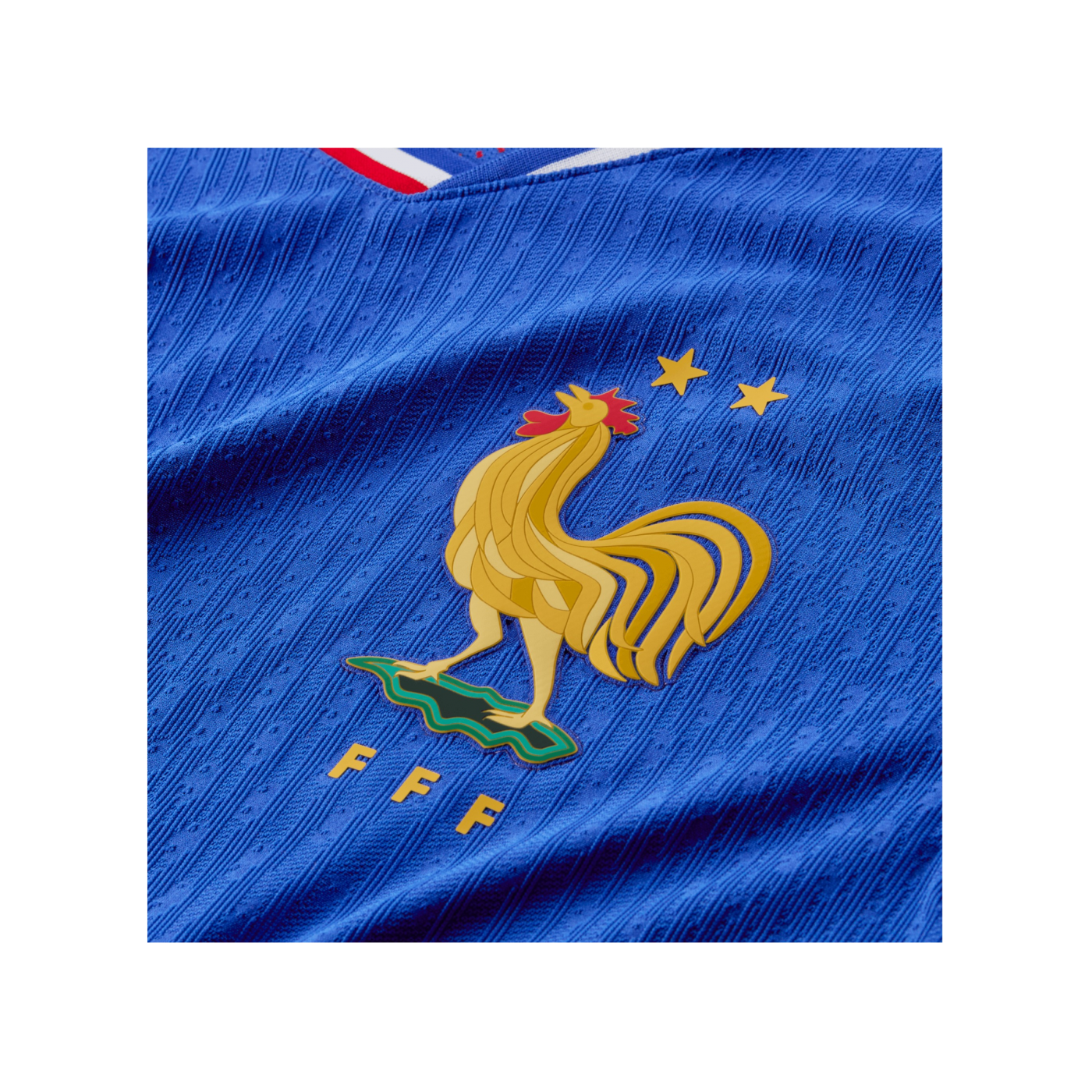 Nike Frankreich Auth. Trikot Home EM 2024 Blau F452