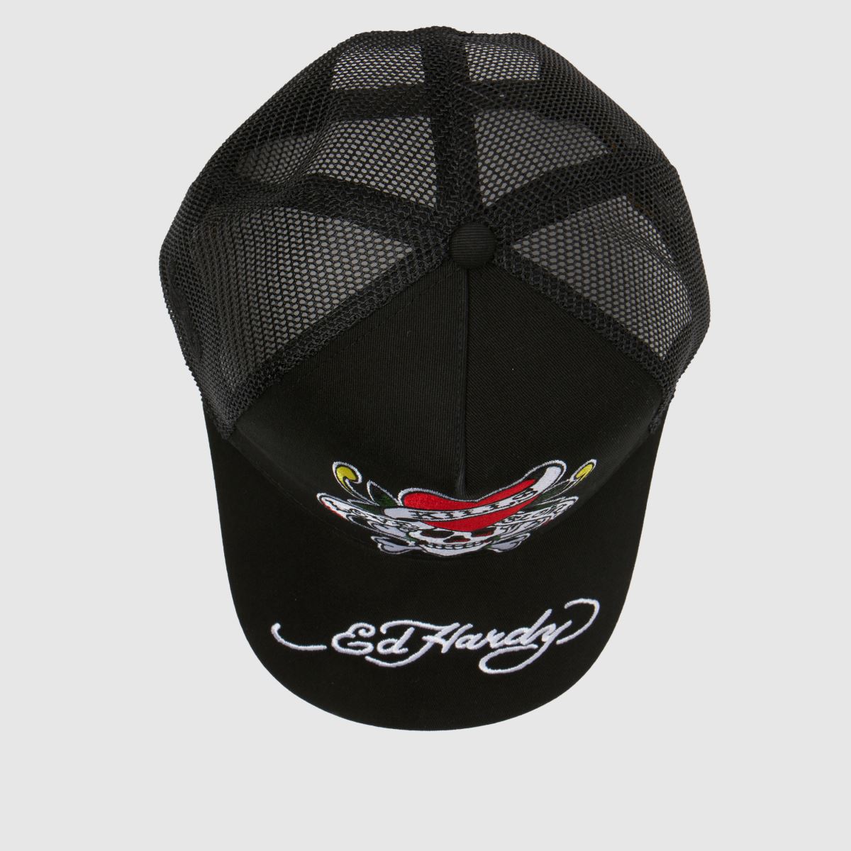 ED HARDY fekete multifunkciós, love-slowly truckos sapka